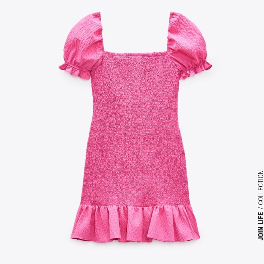 Zara Pink Mini Dress